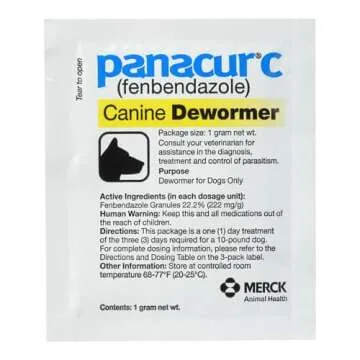 Panacur C Canine Dewormer Treatment – 3 Pack for Dogs