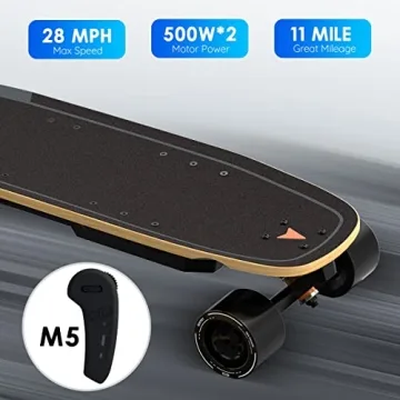 MEEPO Mini Electric Skateboard 28 MPH Top Speed 11 Miles Range