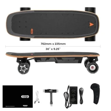 MEEPO Mini Electric Skateboard 28 MPH Top Speed 11 Miles Range