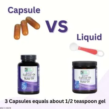 Green Pasture Fermented Cod Liver Oil Blend and Concentrated Butter Oil Blend - 120 Capsules