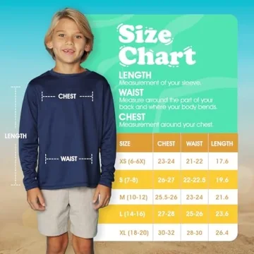 INGEAR Boys Rash Guard Long Sleeve Swim Shirt UPF 50+