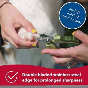 Coastal Pet Safari Professional Dog Nail Trimmer - Nail Clippers & Supplies for Grooming - Dog Claw Care for Small & Large Pets - Standard, 5" x 1.5"