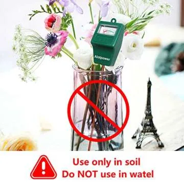 Alotpower Soil Moisture Sensor Meter,Hygrometer Moisture Sensor for Garden, Farm, Lawn Plants Indoor & Outdoor(No Battery Needed)