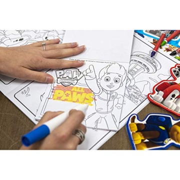 PAW Patrol 16 Page Mess Free Coloring Game Book