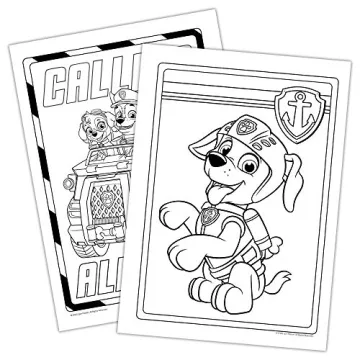 PAW Patrol 16 Page Mess Free Coloring Game Book