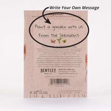 Bentley Pollinator Mix - Eco-Friendly Butterfly Seed Packets