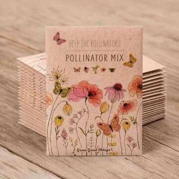 Bentley Pollinator Mix - Eco-Friendly Butterfly Seed Packets