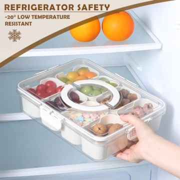 Versatile NOIRUC-CZ Snackle Box for Travel & Picnics