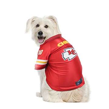 Littlearth Kansas City Chiefs NFL Premium Pet Jersey