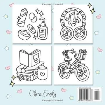 Girls Slumber Party Coloring Book: Bold and Easy Designs for Adults, Teens, and Kids. Simple, Cute I...