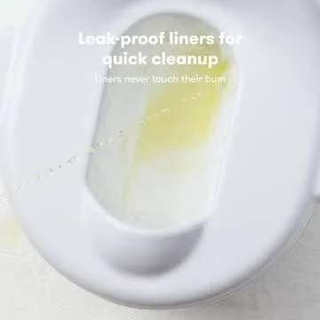 Frida Baby 3-in-1 Grow-With-Me Toddler Potty Training Toilet | Transforms from Potty to Toilet Topper Potty Training Seat and Step Stool | Easy-to-Clean Potty Training System