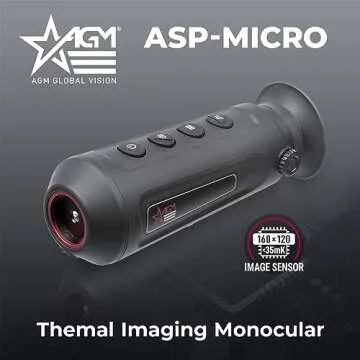 AGM Global Vision Asp-Micro TM160 Thermal Imaging Monocular for Hunting with Wi-Fi and Night Vision