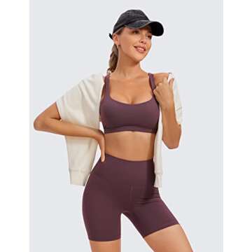 Light Support Sports Bra - Stylish & Comfortable Yoga Cami