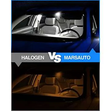 Marsauto 194 LED Light Bulbs - Super Bright T10 Replacement Bulbs for Vehicles