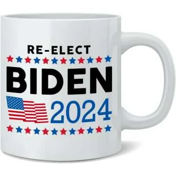 Joe Biden 2024 Election Ceramic Coffee Mug Gift