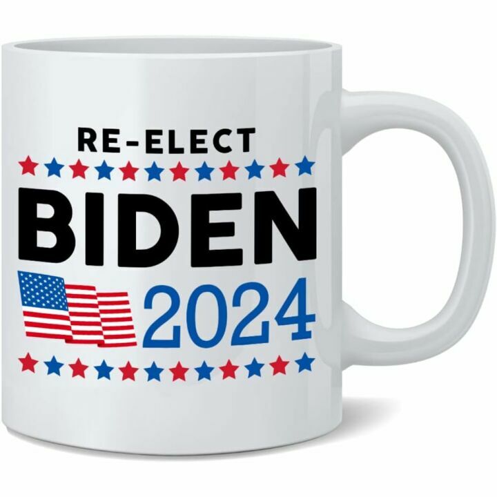Joe Biden 2024 Election Ceramic Coffee Mug Gift