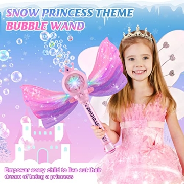 Britik Bubble Wands - Music & LED Light Bubble Machine