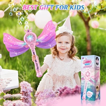 Britik Bubble Wands - Music & LED Light Bubble Machine
