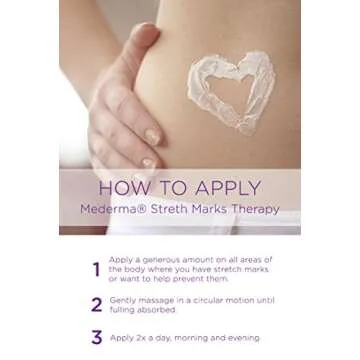 Mederma Stretch Marks Therapy - Safe for Pregnancy, Hydrates Skin