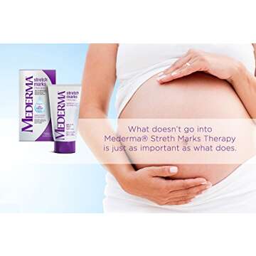 Mederma Stretch Marks Therapy - Safe for Pregnancy, Hydrates Skin