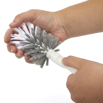 Sustainable Full Circle Bottle Brush with Bamboo Handle