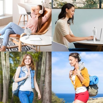 COMLIFE Handheld Misting Fan for Summer Relief