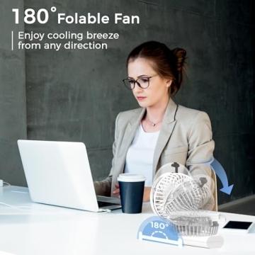 COMLIFE Handheld Misting Fan for Summer Relief