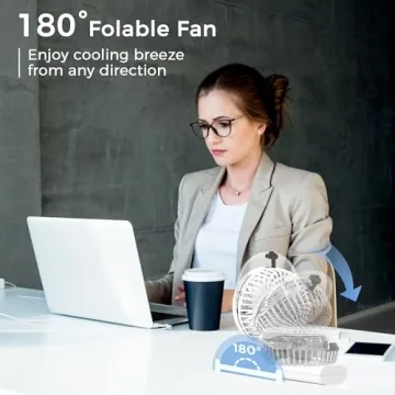 COMLIFE Handheld Misting Fan for Summer Relief