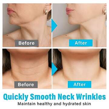 Copeaky Neck Anti Wrinkle Patches, Moisturizing & Firming Neck Mask Patches, Smoothing Neck Wrinkles, Collagen Neck Pads, Reduce Fine Wrinkles