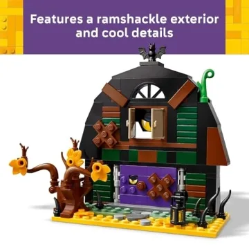 LEGO Halloween Barn Building Toy for Creative Kids