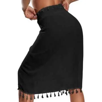 Eicolorte Beach Sarong for Stylish Summer Cover Ups
