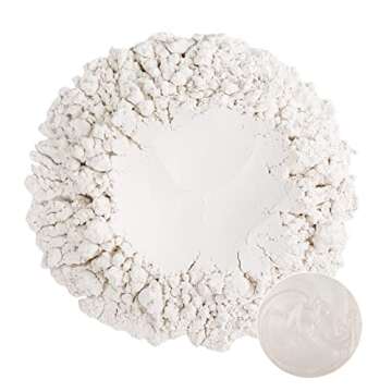 Premium Silver White Mica Powder for All Craft Projects
