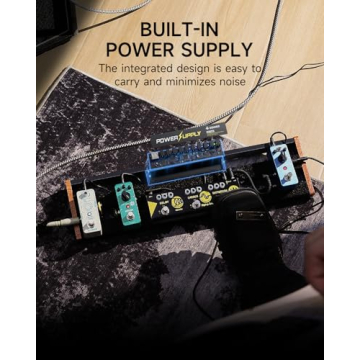 Donner DB-P100 Guitar Pedal Board - Lightweight & Portable