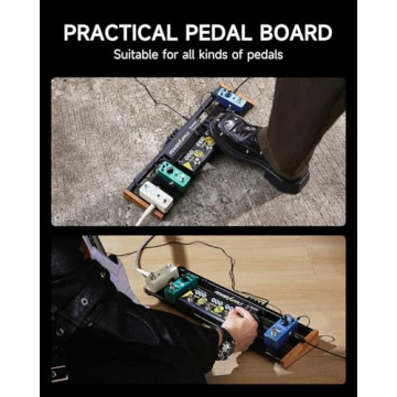 Donner DB-P100 Guitar Pedal Board - Lightweight & Portable