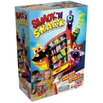 Goliath Smack 'N Snack Game - Collect Snacks from Vending Machine Before Monsters Attack! - Ages 4 and Up, 2-4 Players