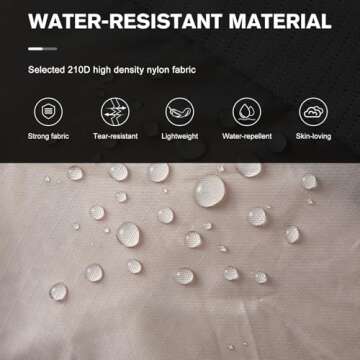 G4Free Sling Bag RFID Blocking Lightweight Crossbody Backpack Chest Shoulder Bag for Travel Sports Running