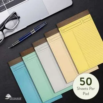 Levenger Annotation Notepads Pack - Premium Ruled Notebooks