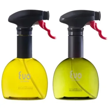 Evo Mini Oil Sprayers - Non-Aerosol for Olive Oil, Cooking Oils, and Vinegars, 8-Ounce Capacity
