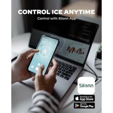 Silonn Nugget Ice Maker - 44 lbs Fast Production