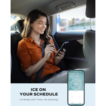 Silonn Nugget Ice Maker - 44 lbs Fast Production