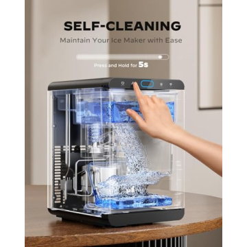Silonn Nugget Ice Maker - 44 lbs Fast Production