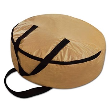 Strong Camel Heavy Duty Wreath Storage Bag - Premium Protection for 24-Inch Wreaths