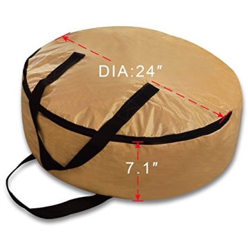 Strong Camel 24-Inch Heavy Duty Wreath Storage Bag