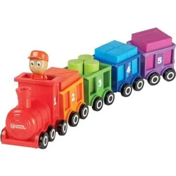 Interactive Learning Resources Count & Color Choo Choo Train Toy for Toddlers, 21 Pieces, Ages 2+
