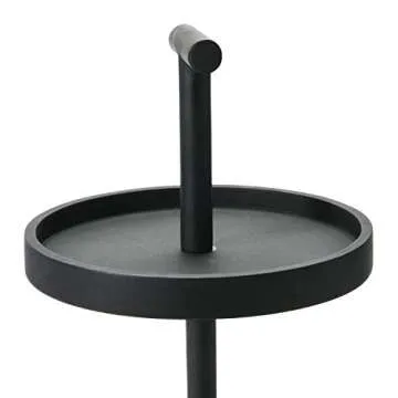 Bloomingville Mango Wood 2-Tier Handle, Black Tray