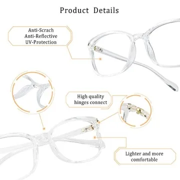 Blue Light Blocking Glasses for Eye Comfort