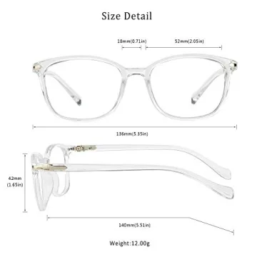 Blue Light Blocking Glasses for Eye Comfort