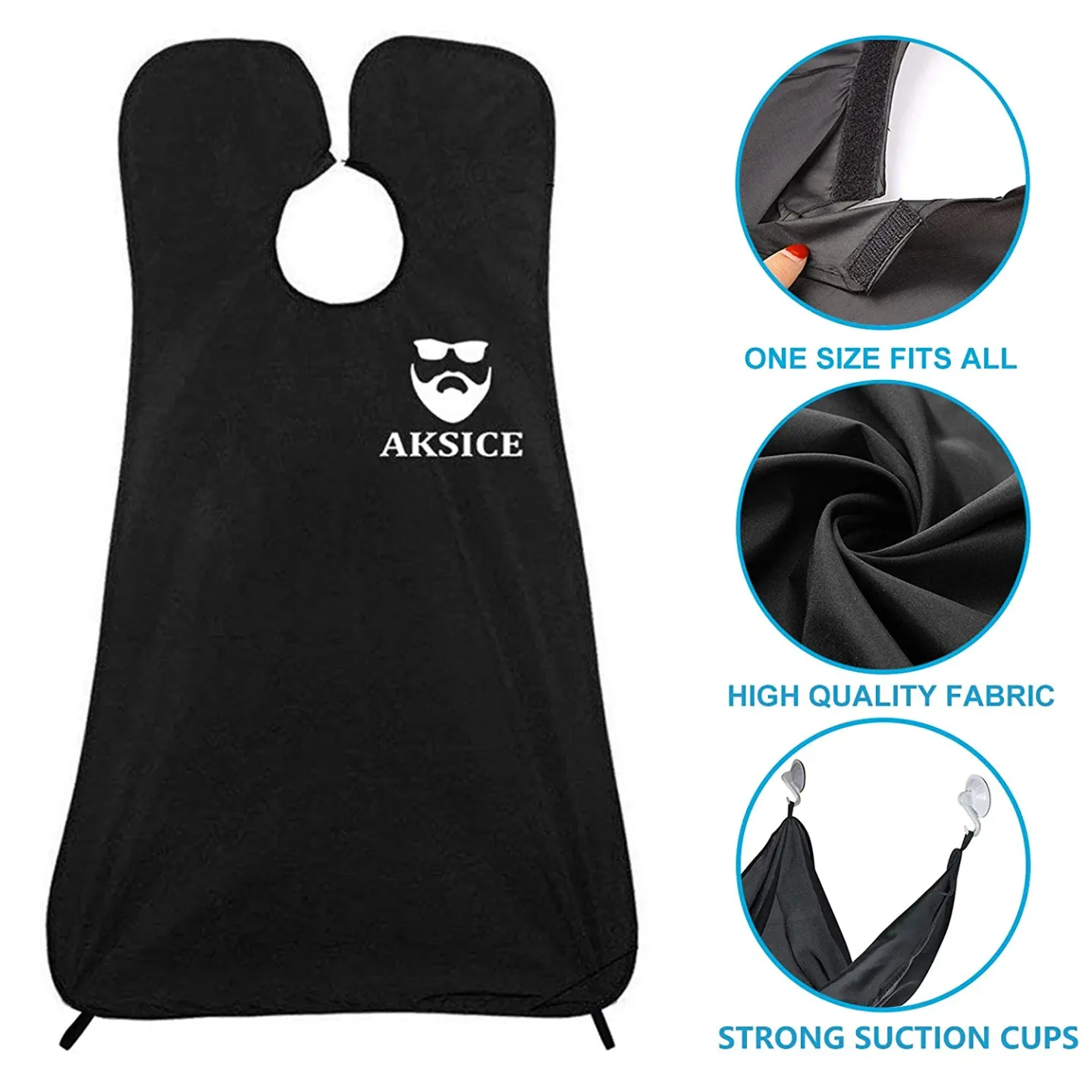 Beard Bib Apron for Easy Shaving - Waterproof and Non-Stick