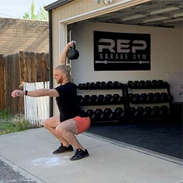 Rep 12 kg Kettlebell for Strength and Conditioning