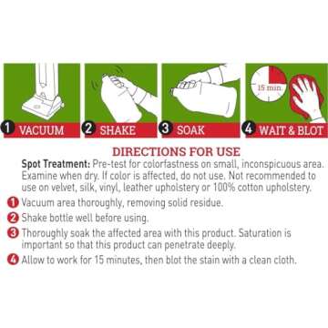 Nature’s Miracle Carpet Shampoo, Deep-Cleaning Pet Stain And Odor Remover, 64 Ounces